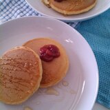 ＊☆親子食☆＊全粒粉のパンケーキ